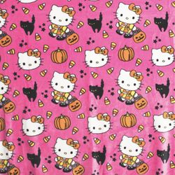 Hello Kitty  Halloween Blanket 