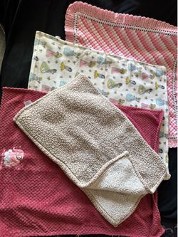 Baby Blanket Bundle (4 Blankets)