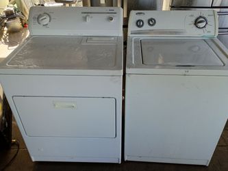 Working washer and dryer gas