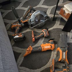 Ridgid Tool Set. 