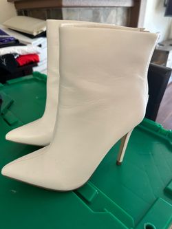 White booties