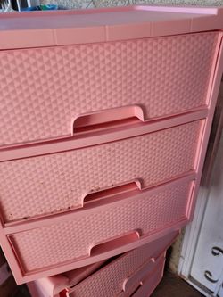 3 Drawer Cabinet Plastic Good Condition