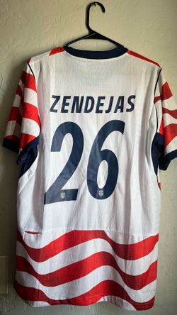 Zendejas 2026 world cup USA home jersey
