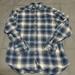 Wolverine men’s size L rn 19414 flannel style button up  No stains rips or