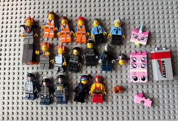 LEGO movie minifigure lot