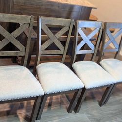 Ashley Moriville Dining Table Extendable With 4 Chairs