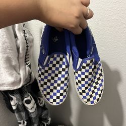 checkered vans
