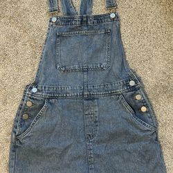 H&M Denim Overall Skirt (size 8)