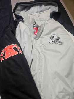 NFL Raiders Full-Zip Hooded Jacket XL