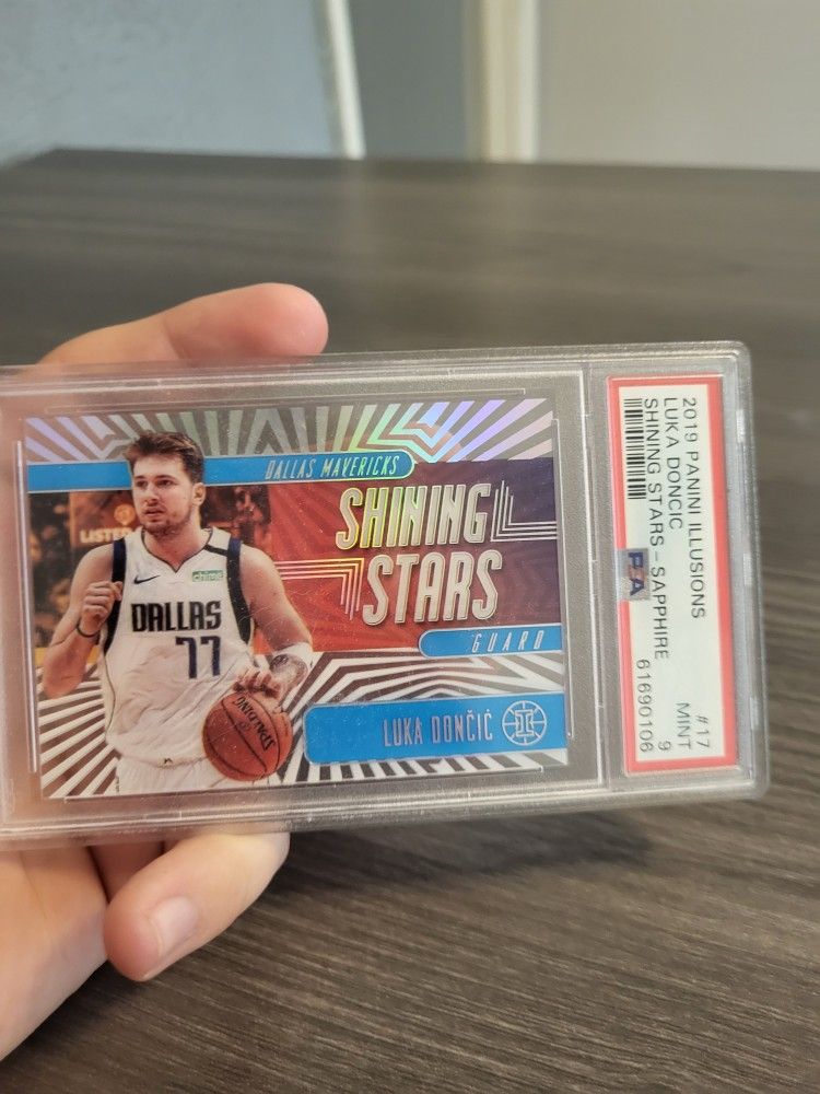 2019 Panini Illusions Luka Doncic Psa 9