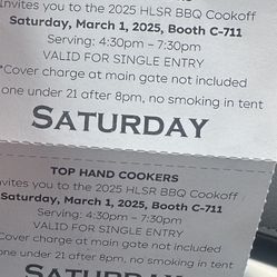 Top Hand Cookers tickets 