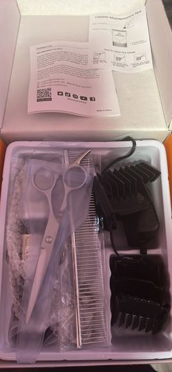 Oneisall Pet Grooming Clippers Kit w/ Accessories – New