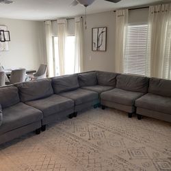 Grey Sectional Couch