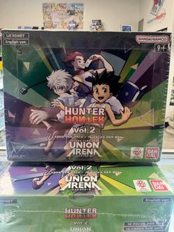 Union Arena - Hunter X Hunter Volume 2 English Booster Box Sealed