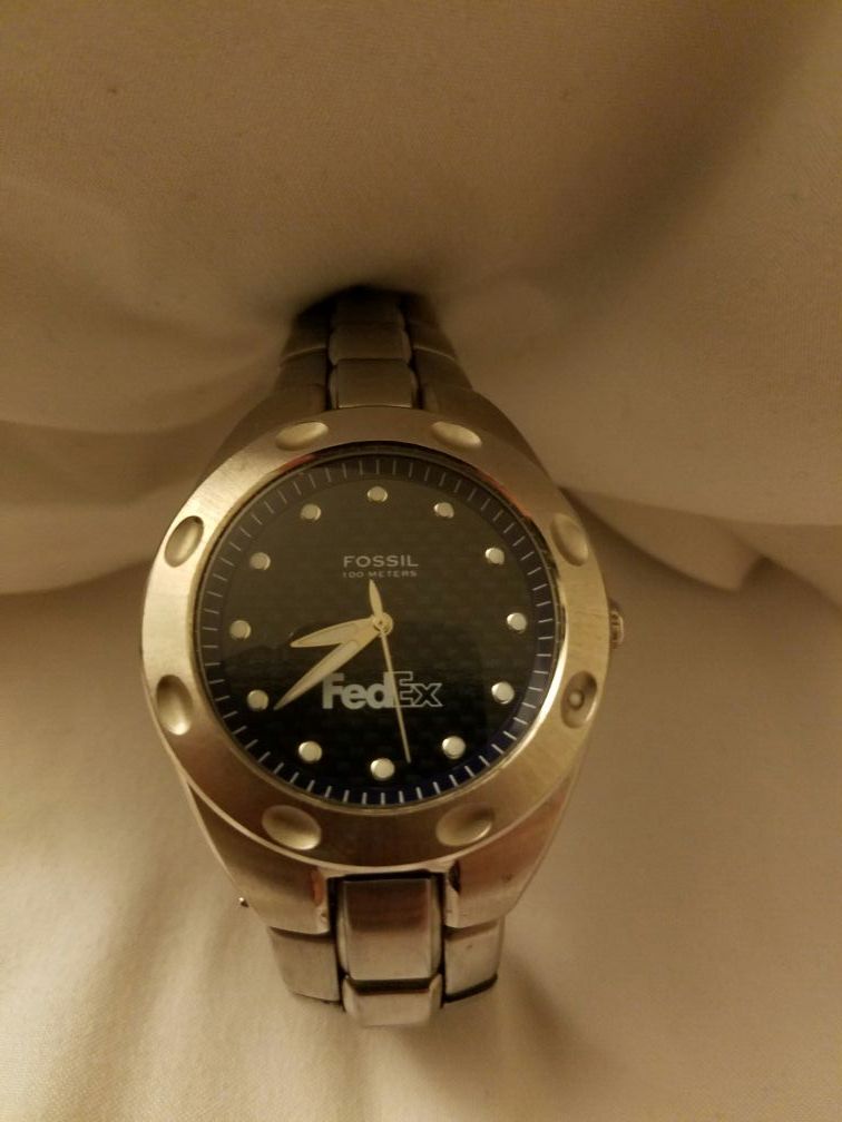 Fedex men's Fossil watch