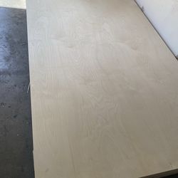 Birch plywood and hardware