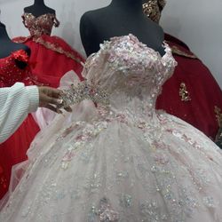 Baby Pink Quinceañera Dress