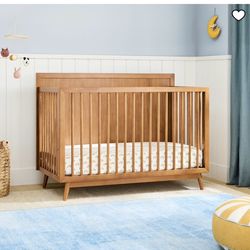 West Elm Mid-Century 4-in-1 Convertible Crib 
