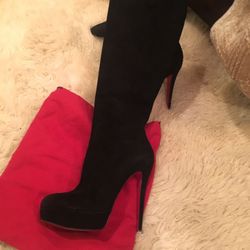 Christian Louboutin Knee High Boots