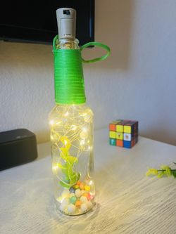 Led Glass Bottle DIY 
