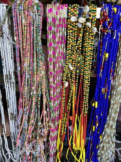 Wholesale African Waist Bead, 30 For $100, 90  For $250, 200 Strands For $500