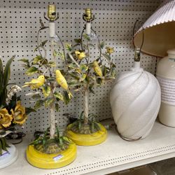 1978 Bird Lamps Set