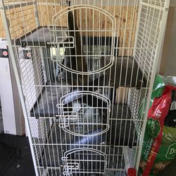 Tiered Critter Cage For Bunny, Rat, Ferret