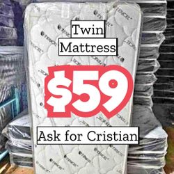New mattresses  Twin mattress  Colchon individual  Colchones nuevos Twin beds  Camas twin 