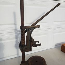 Antique Black and Decker Bench Drill Stand