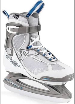 Bladerunner Zephyr Women's Recreational Ice Skate (White/Silver, US 8)