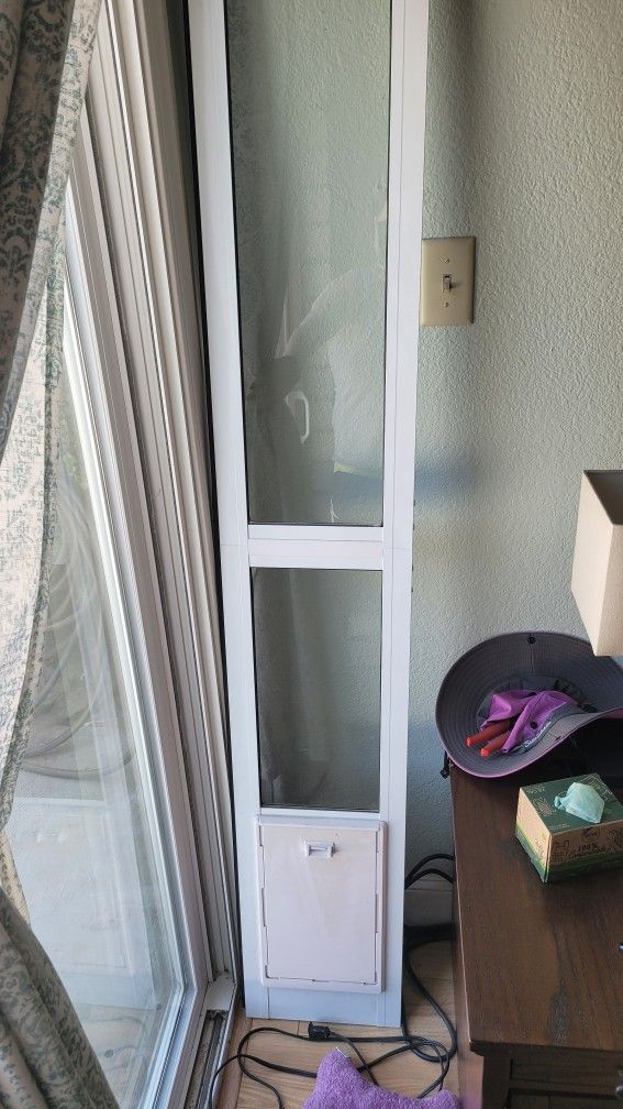 Slider Dog Door for Small Dogs