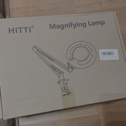 Lamp HITTI 10X Magnifying Lamp with Light – Brand New (Never Opened)