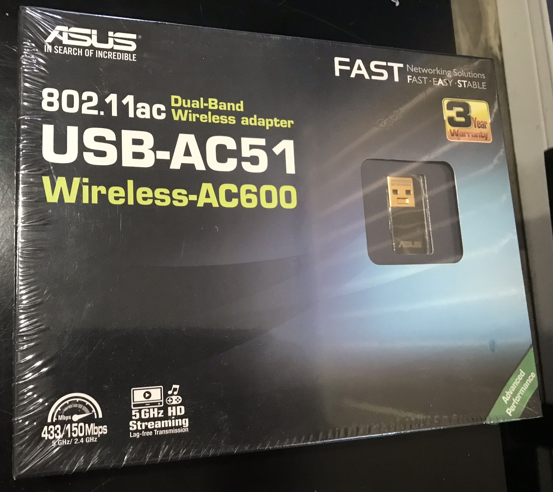 ASUS Dual Band WiFi Wireless Adapter