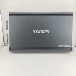 Kicker CXA1200.1 1200-Watt Mono Class D Subwoofer Amplifier