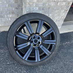 22 Inch Range Rover Wheels/Yokahama Tires