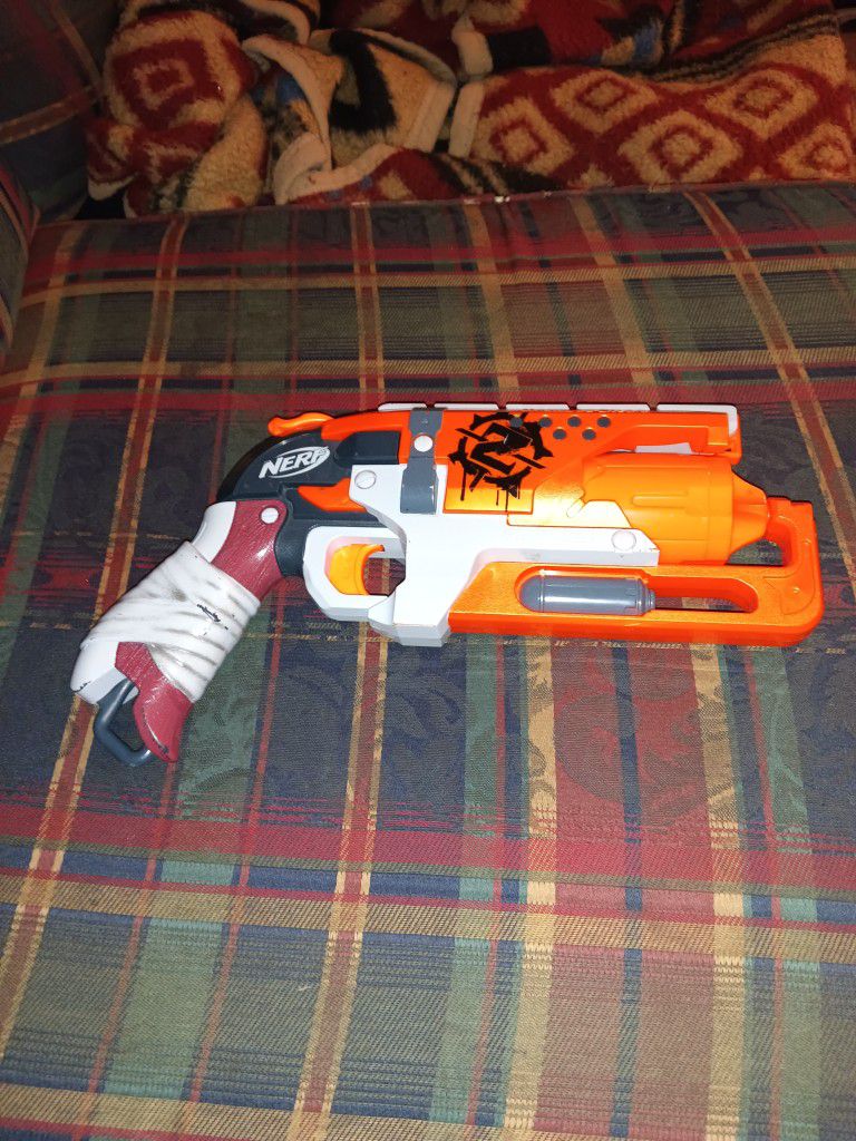 Nerf Zombiestrike HammerShot Toy Gun Blaster