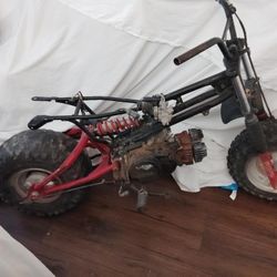 YAMAHA BW80 "Big Wheel" motorcycle 1986