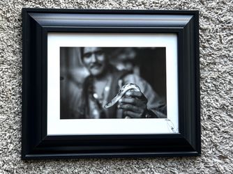 Framed Black & White Photo 14.5 x 12 — Signed/Numbered 116/250