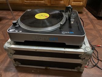 STANTON T.62 TURNTABLE DJ RECORD PLAYER w/PITCH CONTROL T62