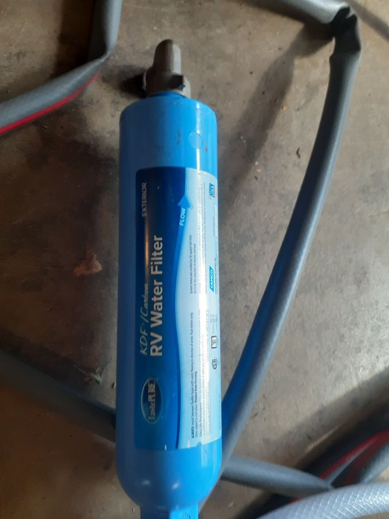 KDF carbon rv water filter