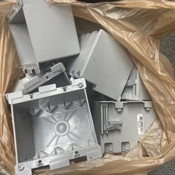 SLATER Double Gang Plastic Boxes