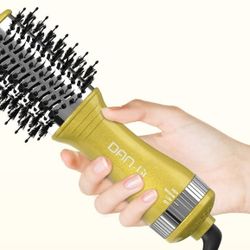 Golden Mini Hair Dryer 10-Inche Technology Brush (DAN)
