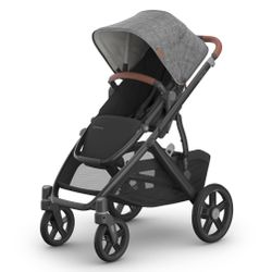 NEW! Vista V3 single to double Stroller Greyson Grey