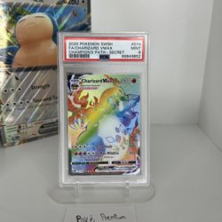 Charizard VMAX 74/73 PSA 9 Secret Rare full art - 2020 Pokemon SWSH Champions Path