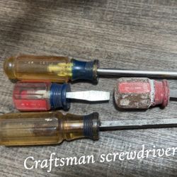 Craftsman Screw Driver Lot
