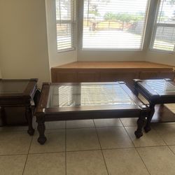 Ashley Furniture Coffee Table And Two End Tables 