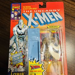 The Uncanny X-Men ICEMAN 5 Action Figure 1993 ToyBiz