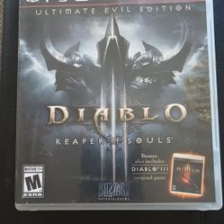 PS3 Diablo Reaper Of Souls Game