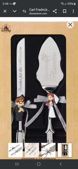 Disney Up Cake Topper and Knife Wedding 