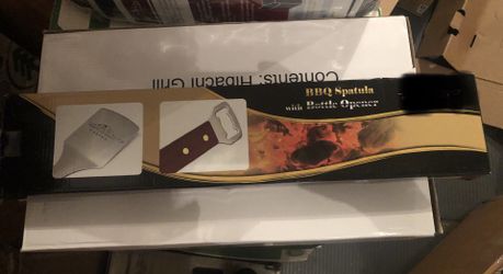 BBQ Spatula With End Bottle Beer Opener (Brand New )